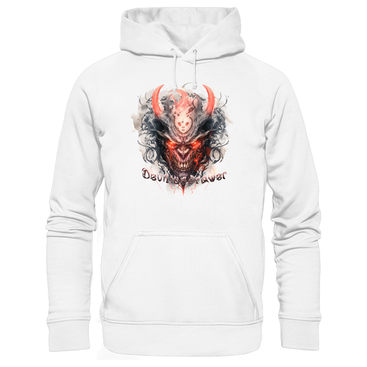 Deviliusdrawer Red Horn Devil - Organic Hoodie