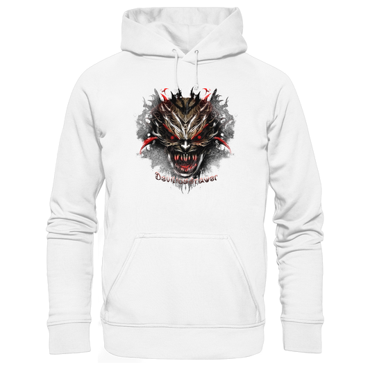 Deviliusdrawer Dark Redeyed Devil - Organic Hoodie