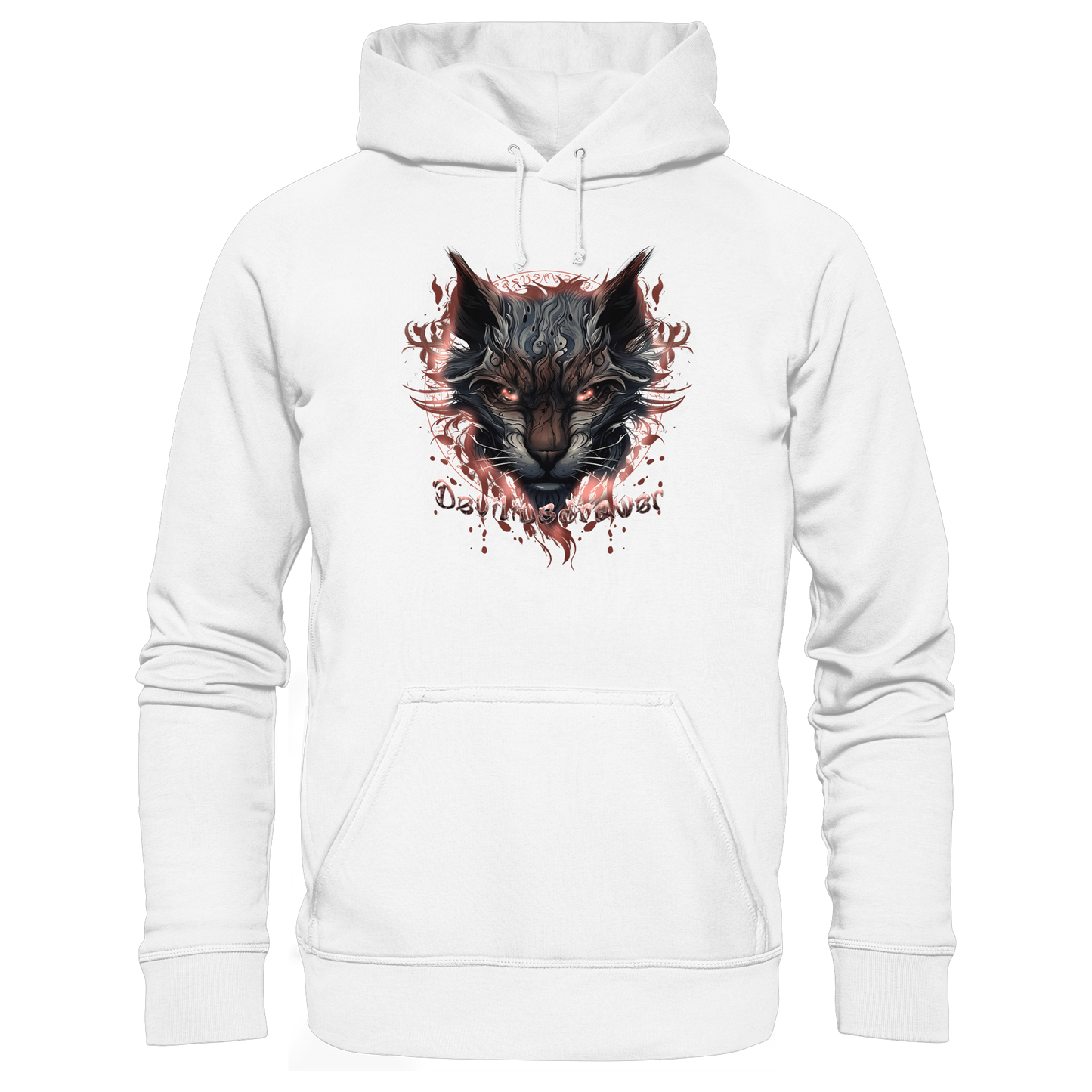 Deviliusdrawer Devil Cat - Organic Hoodie