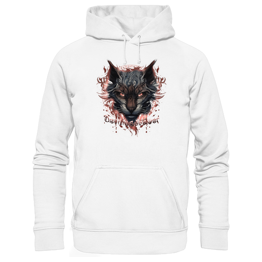 Deviliusdrawer Devil Cat - Organic Hoodie