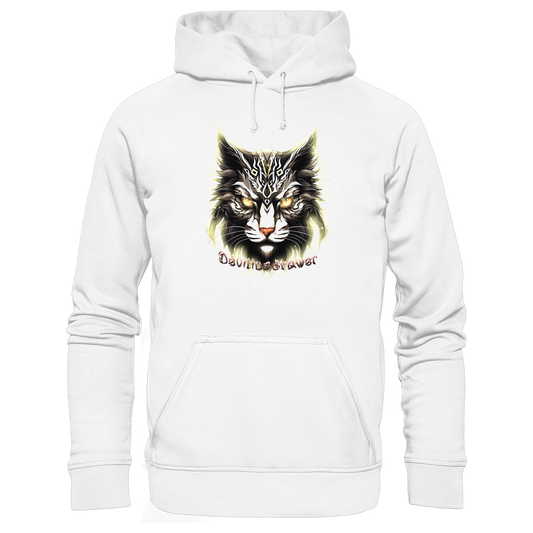 Deviliusdrawer Golden Cat - Organic Hoodie