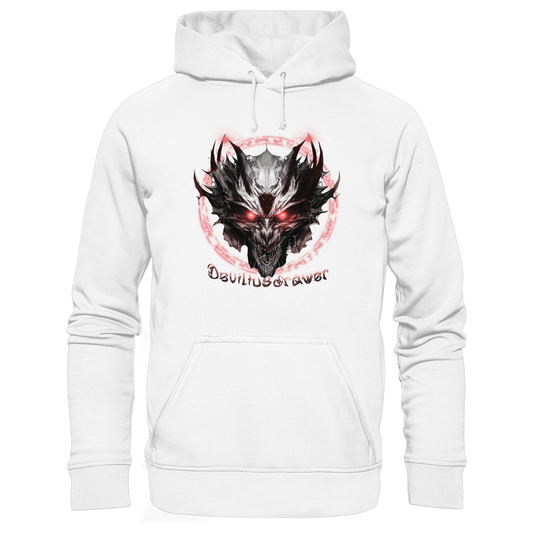 Deviliusdrawer Magic Glow Devil - Organic Hoodie
