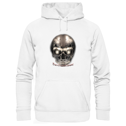 Deviliusdrawer Fire Skeleton Iron - Organic Hoodie