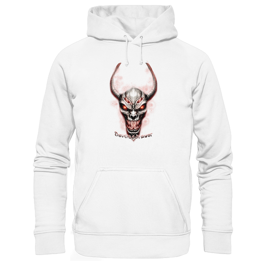 Deviliusdrawer Red Eyed Skeleton - Organic Hoodie