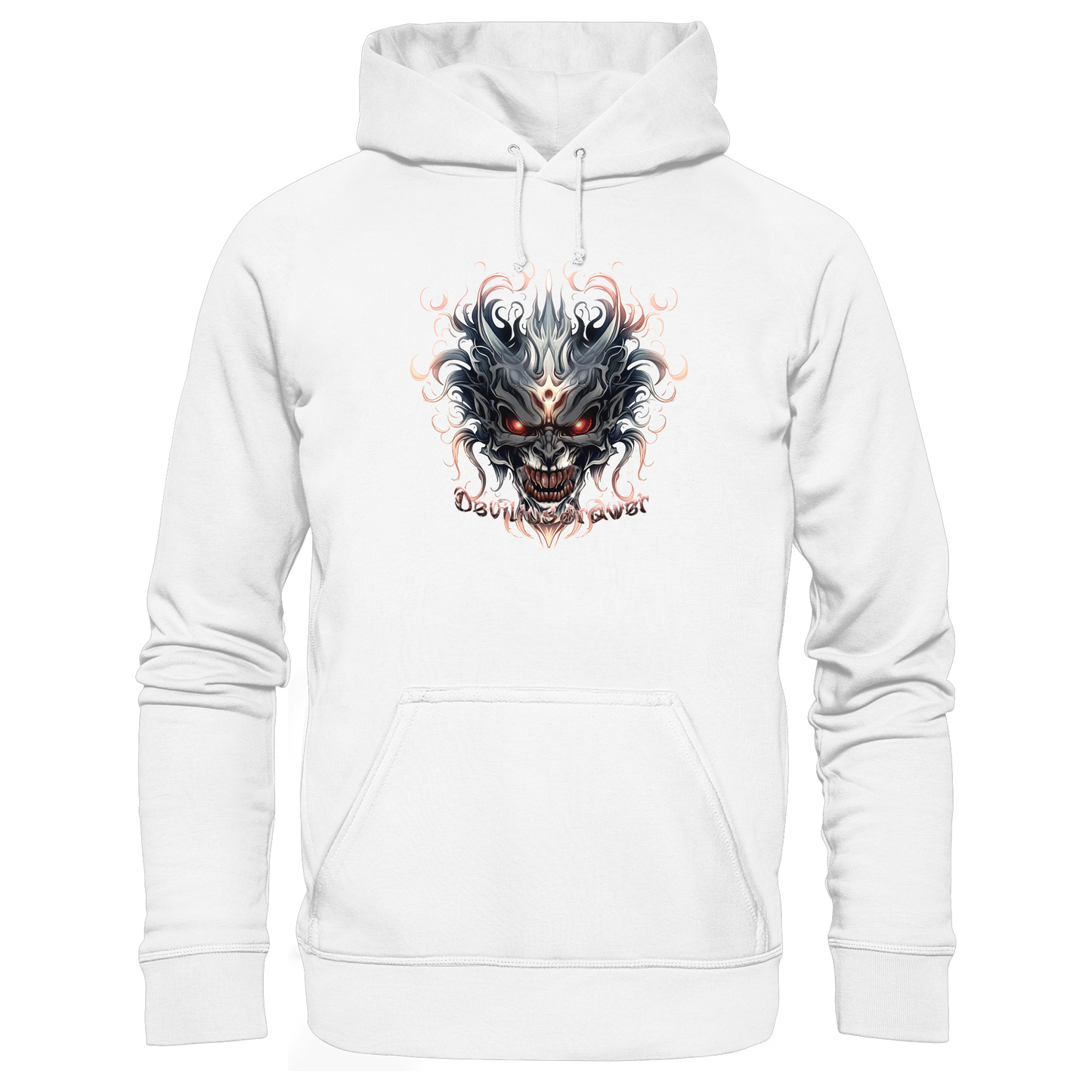 Deviliusdrawer Demon Mask - Organic Hoodie