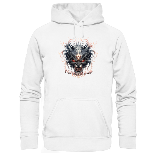 Deviliusdrawer Demon Mask - Organic Hoodie