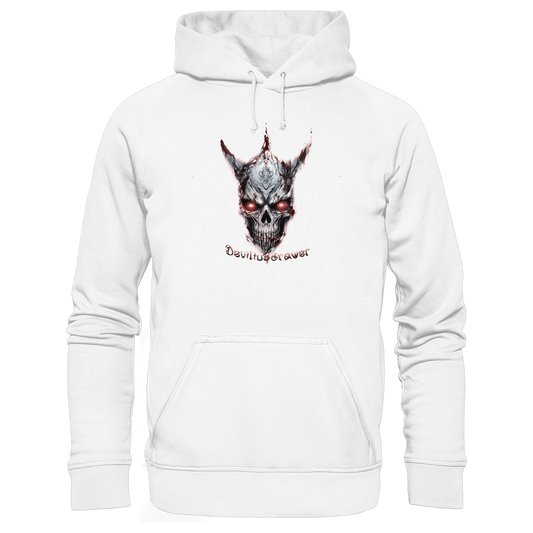 Deviliusdrawer Bloody Skeleton - Organic Hoodie