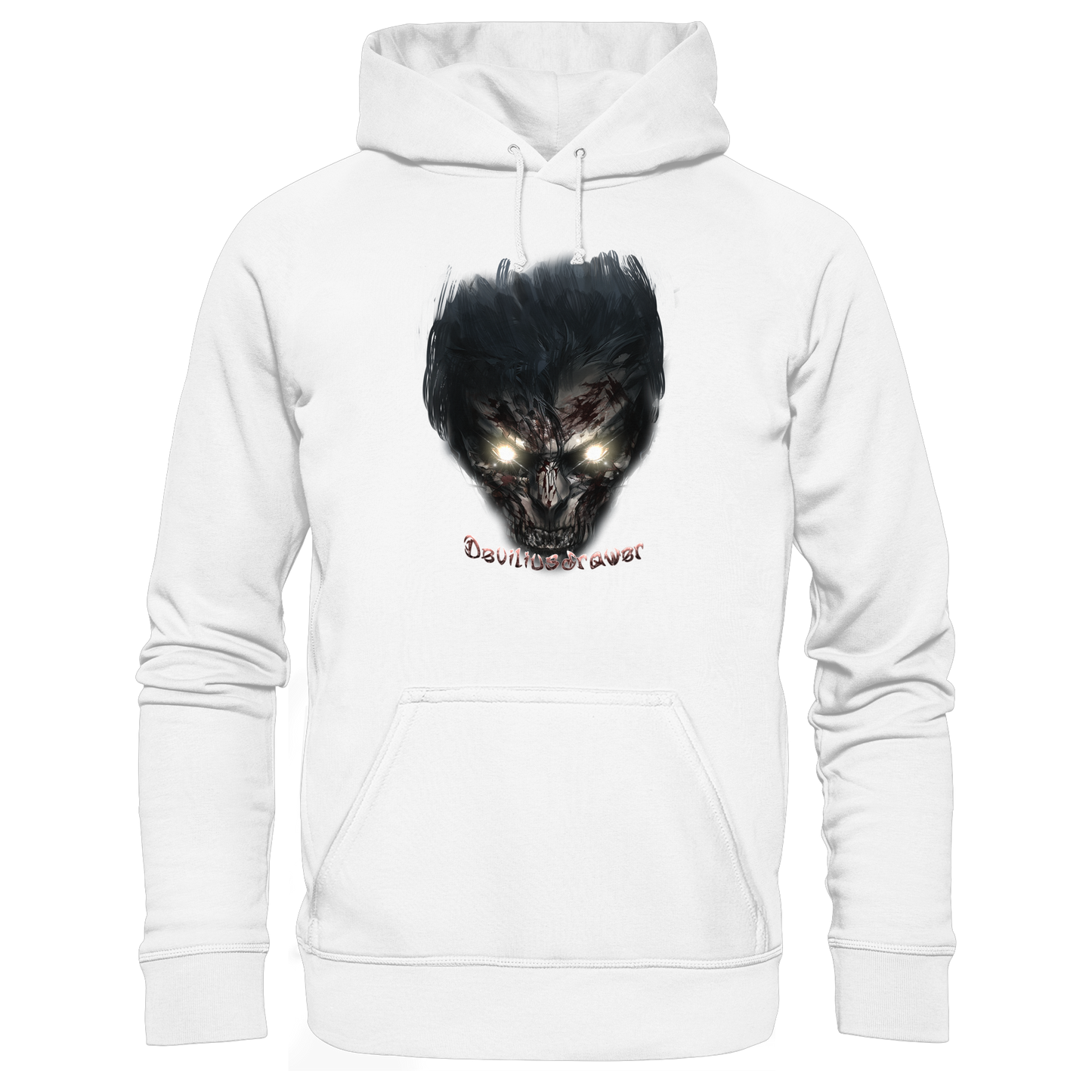 Deviliusdrawer Dark Zombie - Organic Hoodie