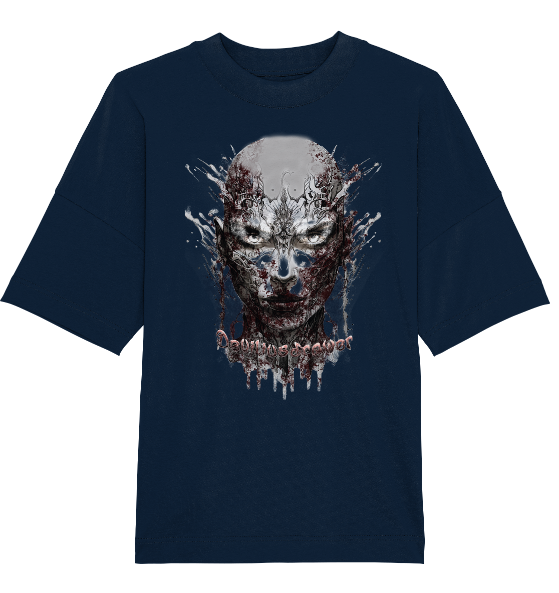 Deviliusdrawer Mechanic Girl - Organic Oversize Shirt