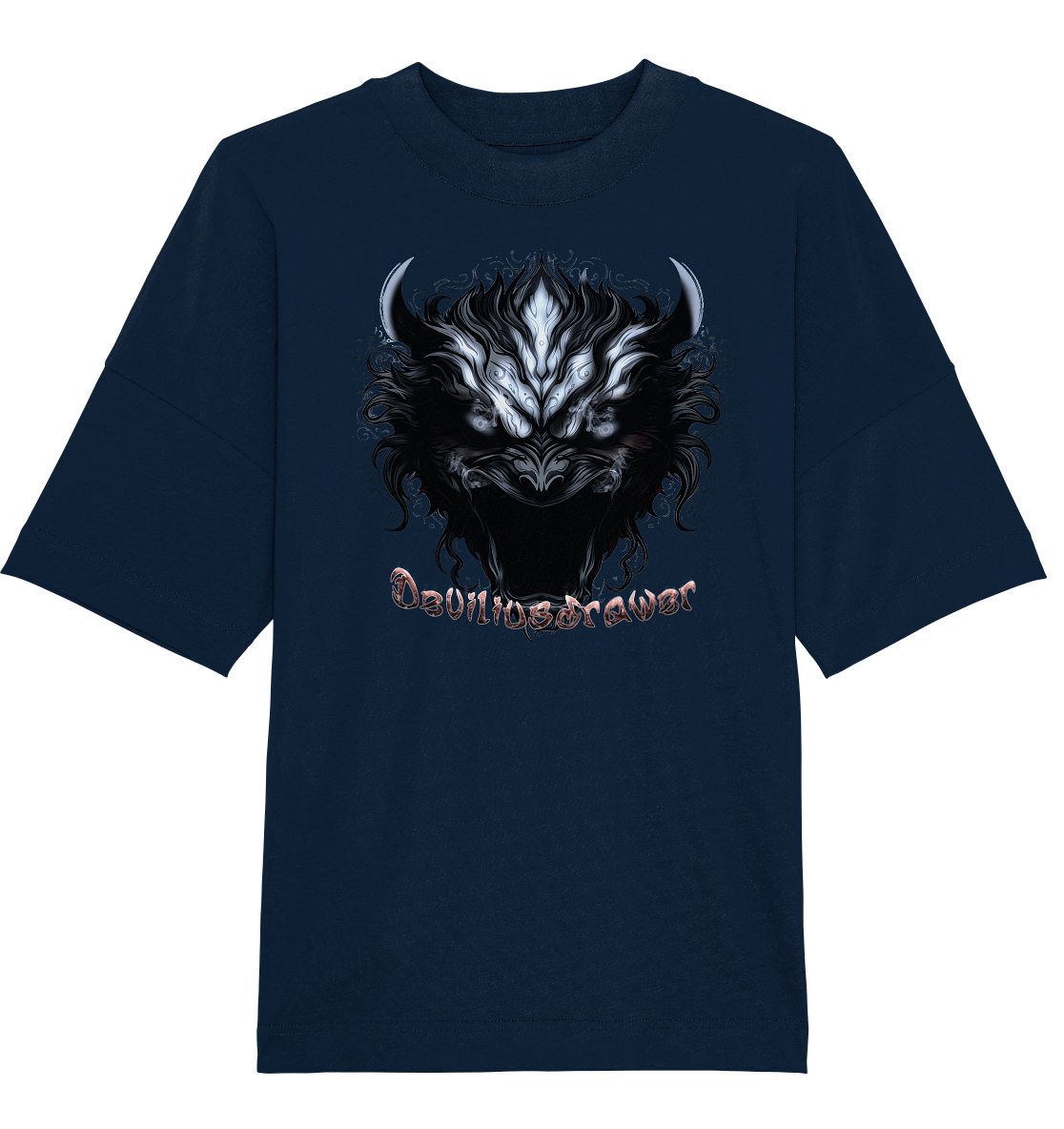 Deviliusdrawer Zombie Demon - Organic Oversize Shirt