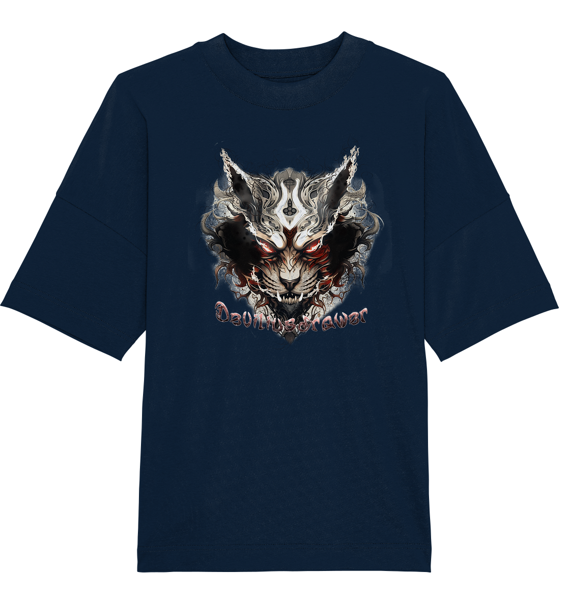 Deviliusdrawer Wild Hotcat  - Organic Oversize Shirt