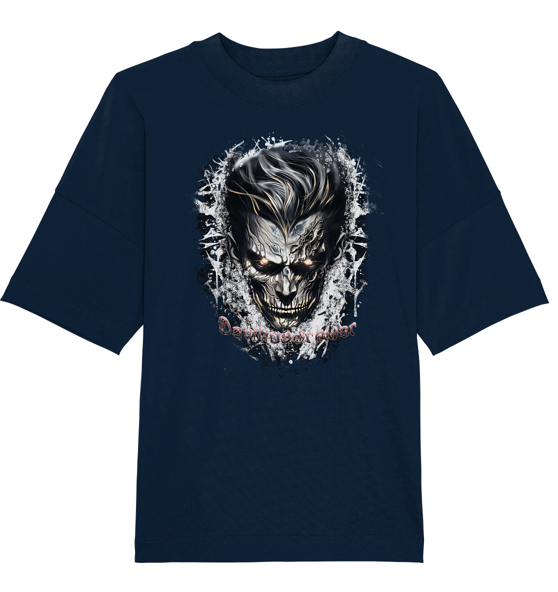 Deviliusdrawer Mechanic Men - Organic Oversize Shirt
