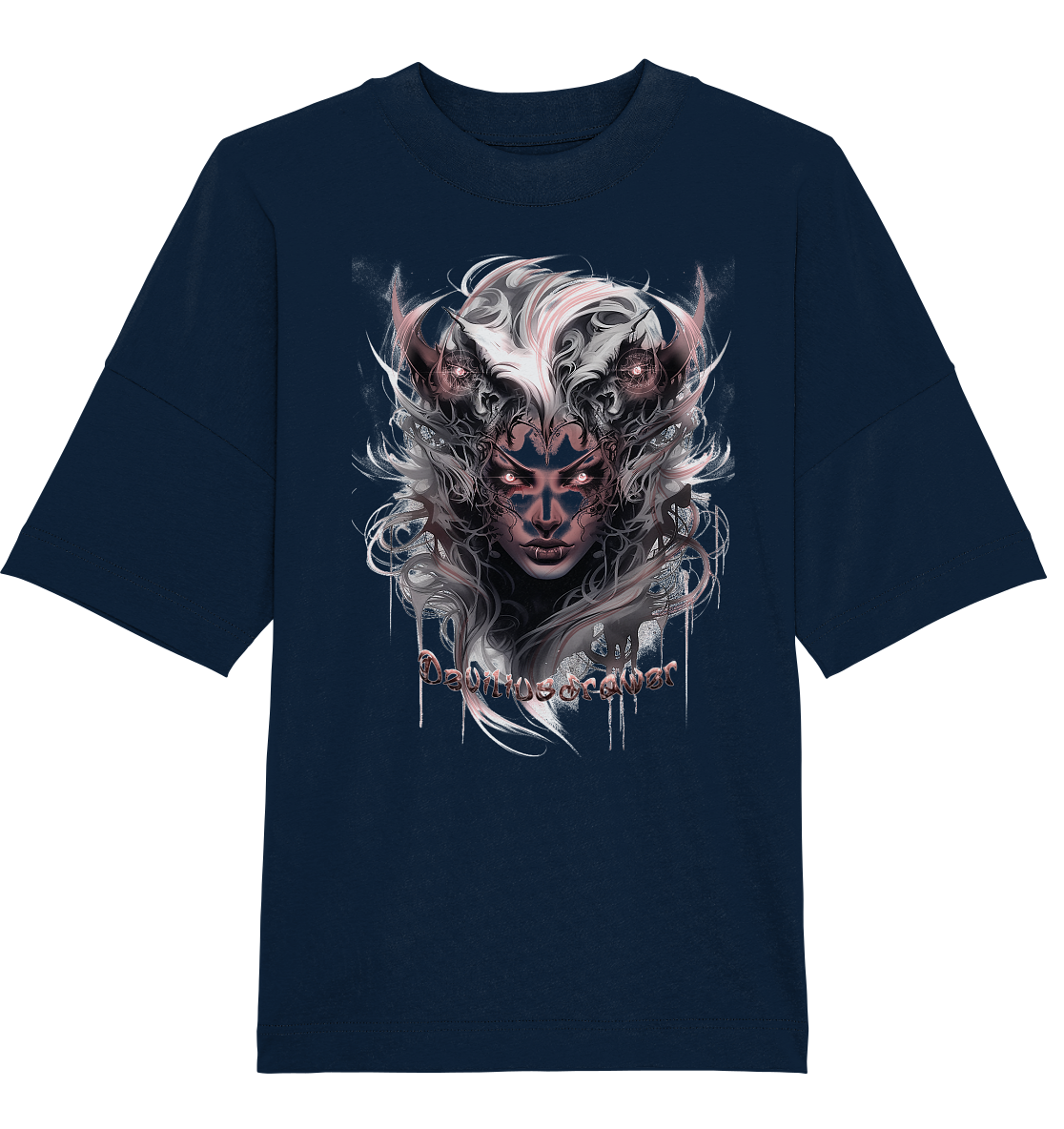 Deviliusdrawer Demonic Elf - Organic Oversize Shirt