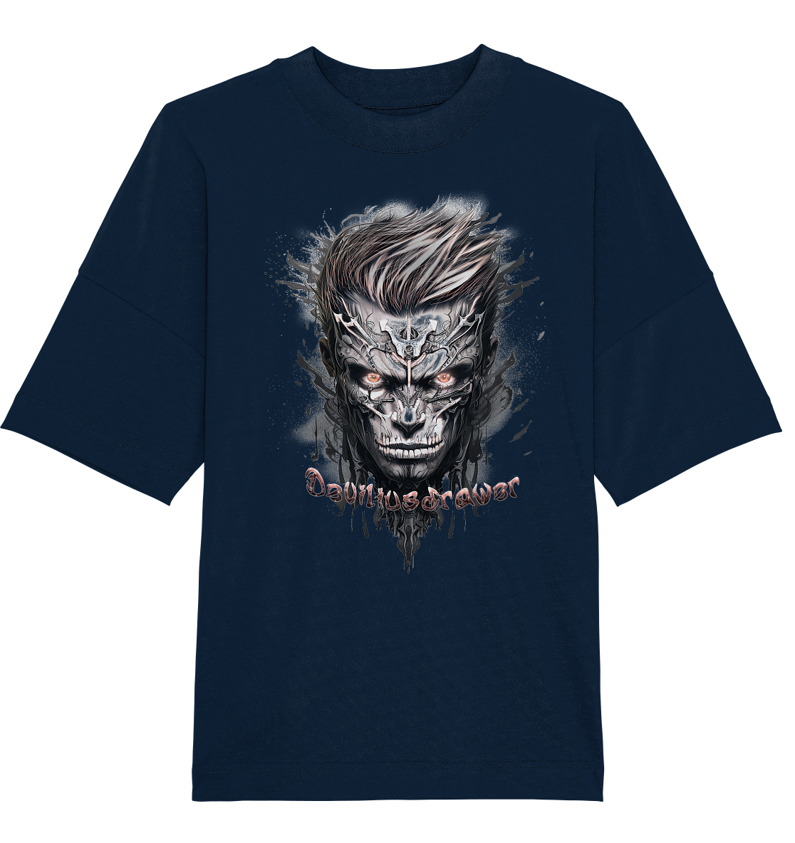 Deviliusdrawer Cyborg Men - Organic Oversize Shirt