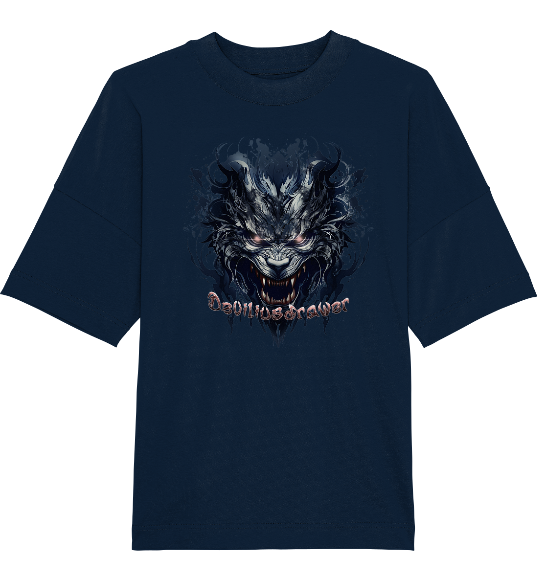 Deviliusdrawer Cruel Wolf - Organic Oversize Shirt