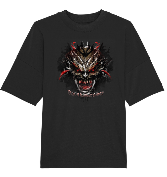 Deviliusdrawer Dark Redeyed Devil - Organic Oversize Shirt