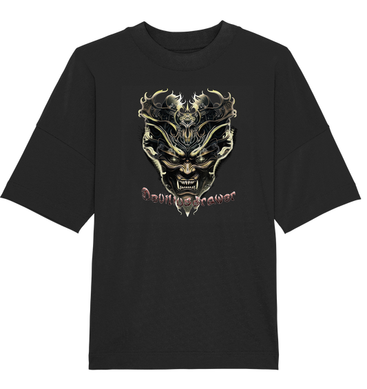 Deviliusdrawer Golden Demon Vampire - Organic Oversize Shirt
