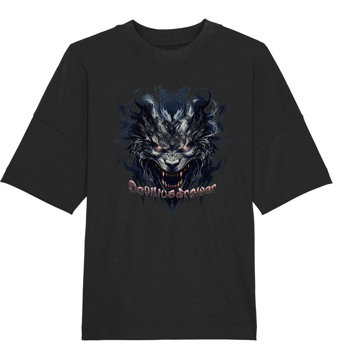 Deviliusdrawer Cruel Wolf - Organic Oversize Shirt