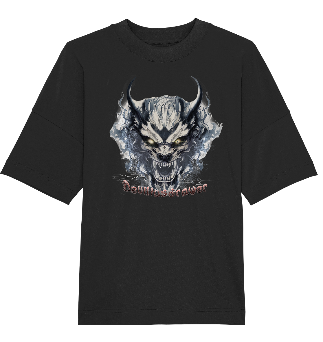 Deviliusdrawer Water Demon - Organic Oversize Shirt