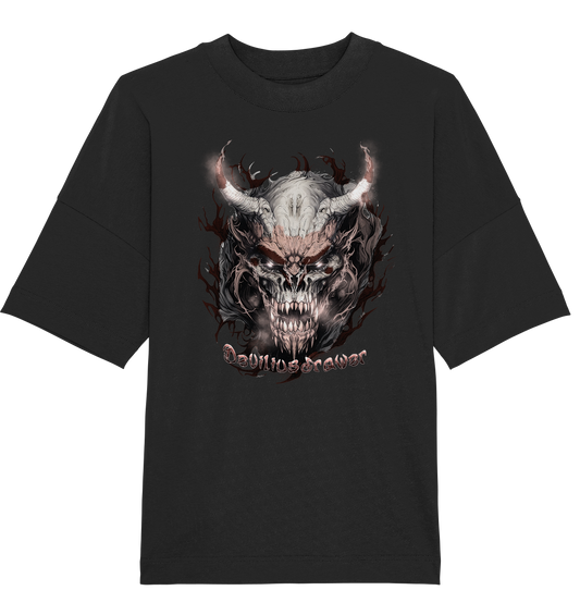 Deviliusdrawer Beast Demon - Organic Oversize Shirt