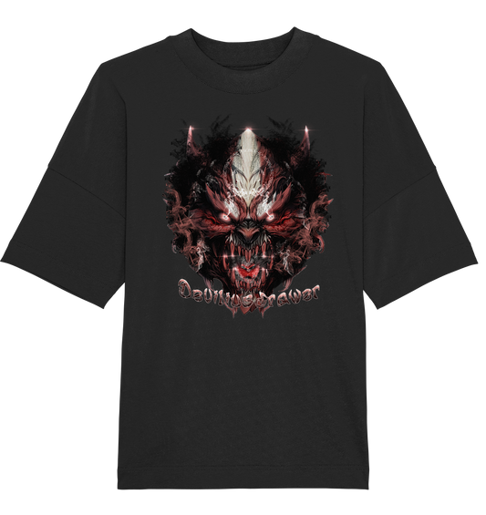 Deviliusdrawer Bloody Demon Vampire - Organic Oversize Shirt