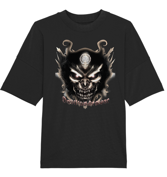 Deviliusdrawer Dark Devil - Organic Oversize Shirt