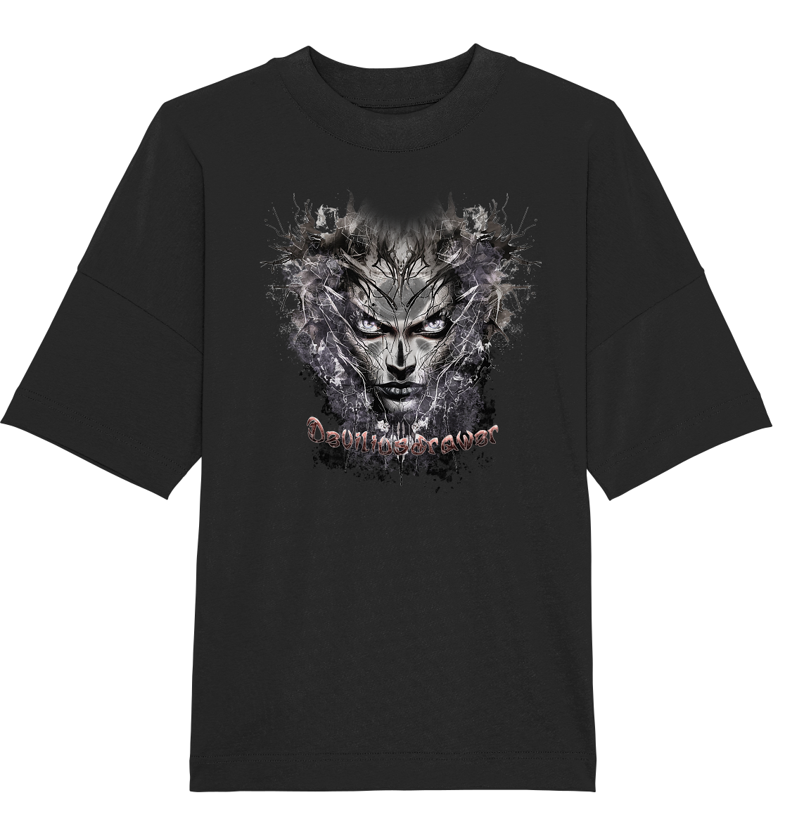 Deviliusdrawer Nature Druid - Organic Oversize Shirt