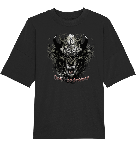 Deviliusdrawer Devil Vampire - Organic Oversize Shirt