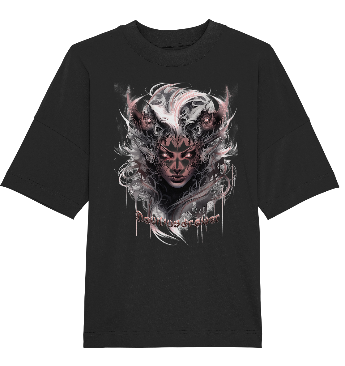 Deviliusdrawer Demonic Elf - Organic Oversize Shirt