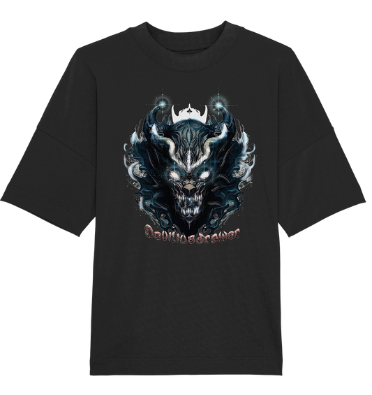 Deviliusdrawer Demonic Star - Organic Oversize Shirt