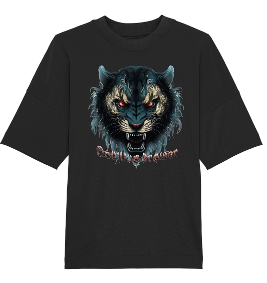 Deviliusdrawer Tigercat - Organic Oversize Shirt