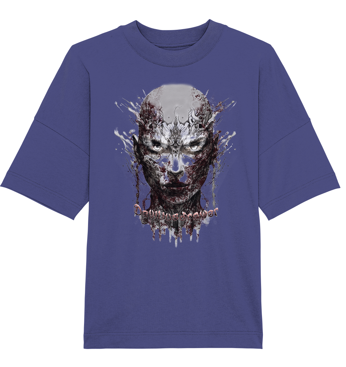 Deviliusdrawer Mechanic Girl - Organic Oversize Shirt