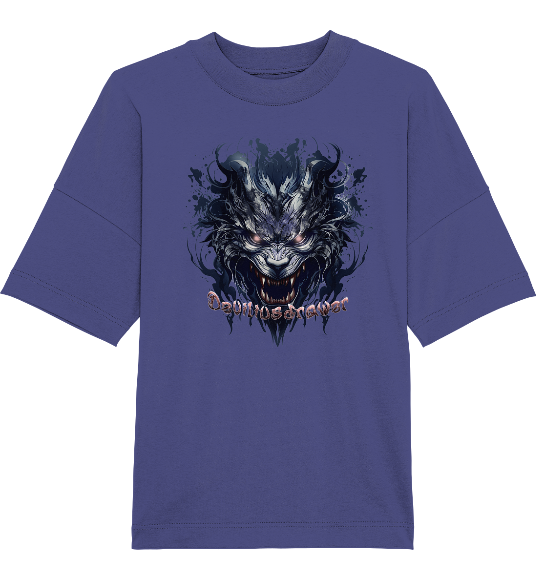 Deviliusdrawer Cruel Wolf - Organic Oversize Shirt