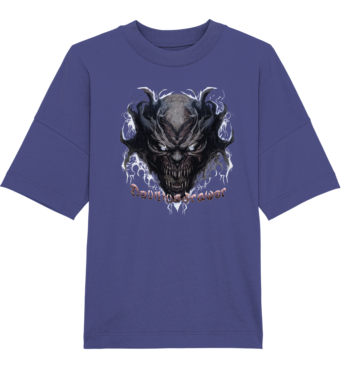 Deviliusdrawer Ice Demon - Organic Oversize Shirt