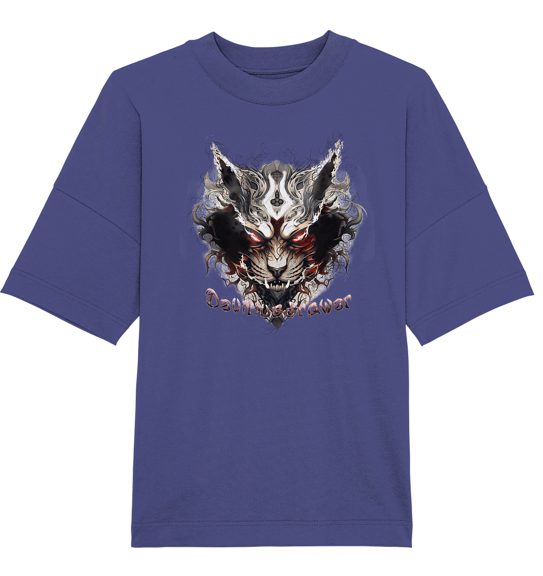 Deviliusdrawer Wild Hotcat  - Organic Oversize Shirt