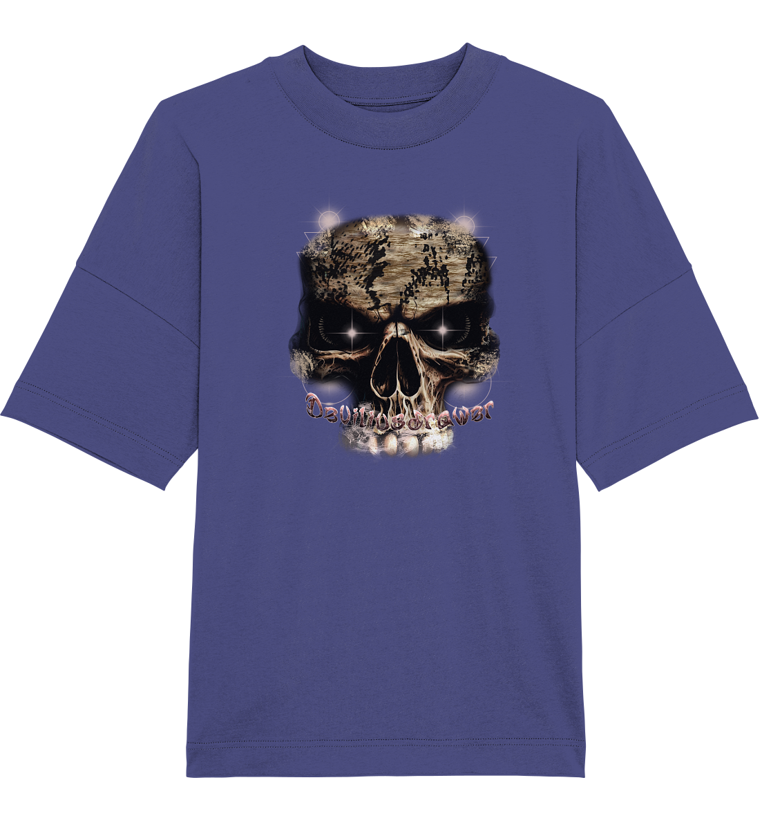 Deviliusdrawer Skeleton Eye - Organic Oversize Shirt