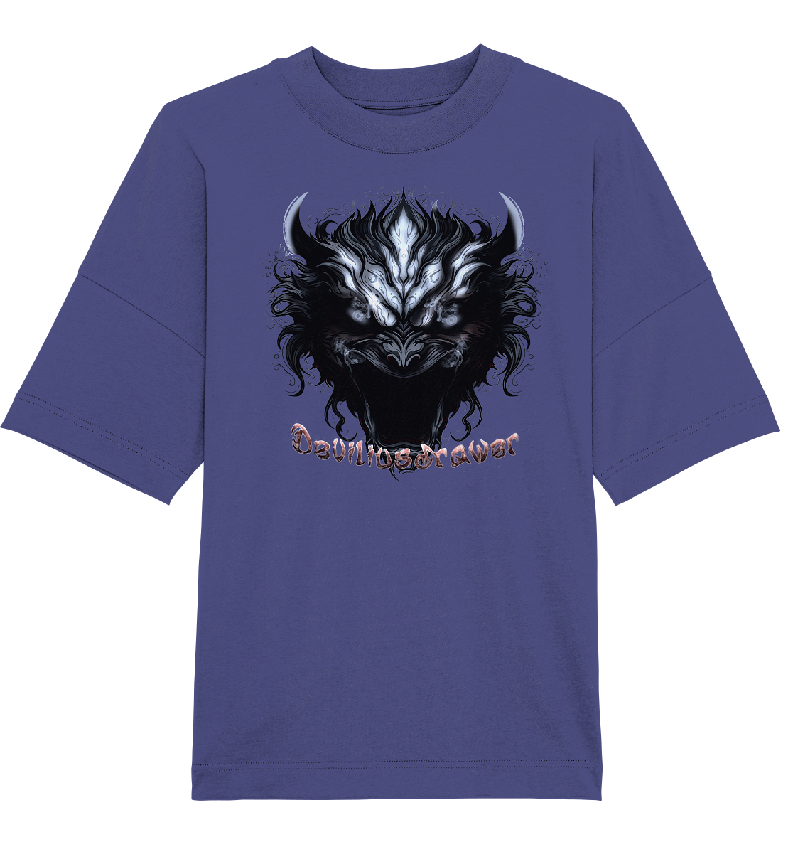 Deviliusdrawer Zombie Demon - Organic Oversize Shirt