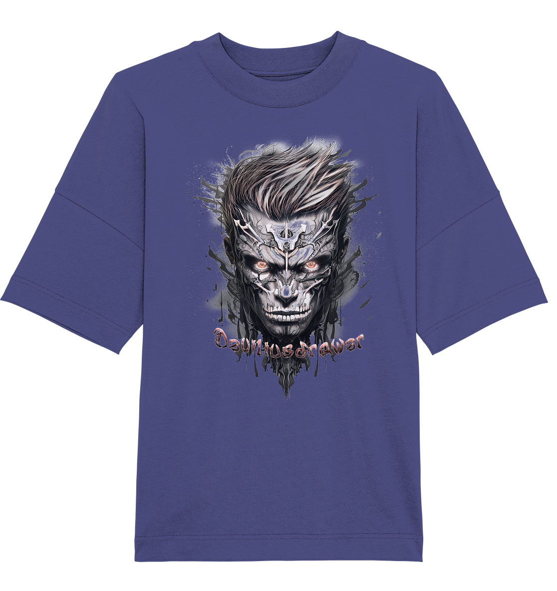 Deviliusdrawer Cyborg Men - Organic Oversize Shirt
