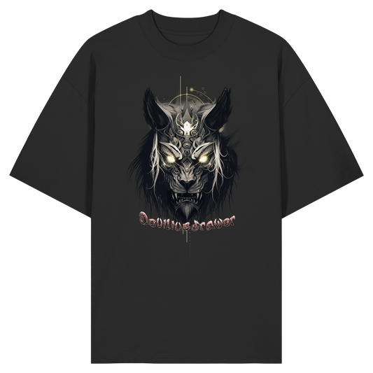 Deviliusdrawer Wolftiger - Organic Oversize Shirt