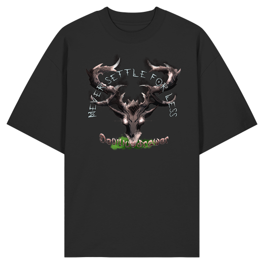 Deviliusdrawer Cruel Deer - Organic Oversize Shirt