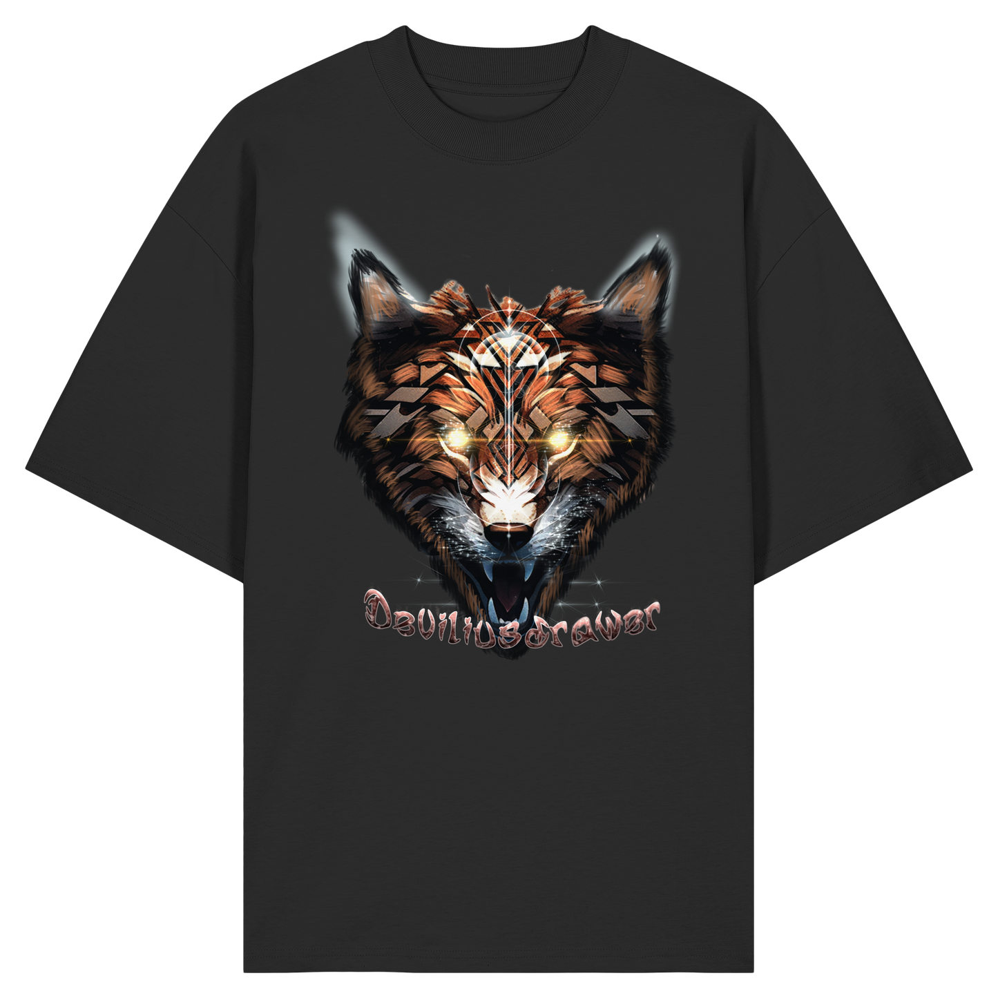 Deviliusdrawer Foxwolf - Organic Oversize Shirt