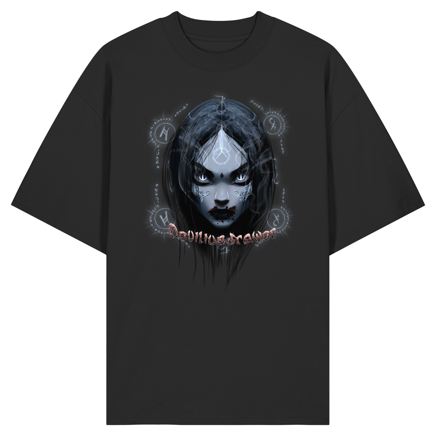 Deviliusdrawer Vampiric Elf - Organic Oversize Shirt