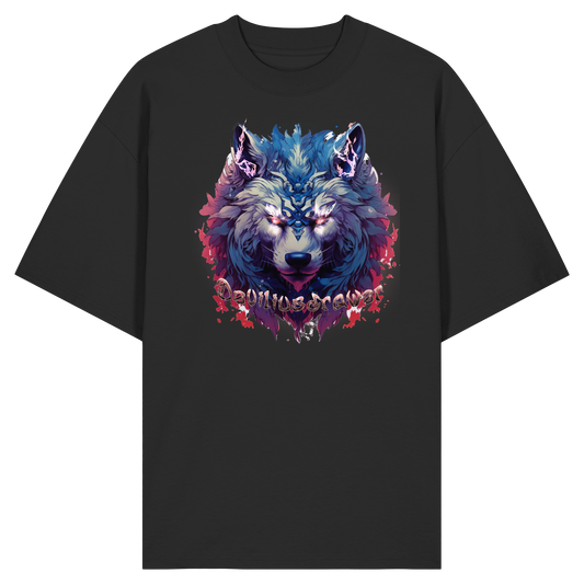 Deviliusdrawer Magic Wolf - Organic Oversize Shirt