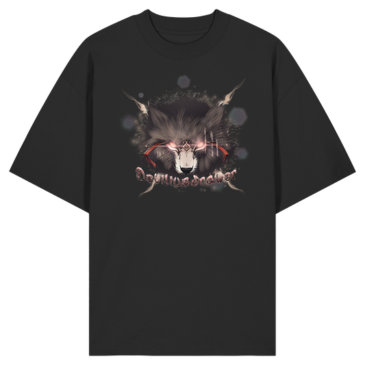 Deviliusdrawer Sparking Wolf - Organic Oversize Shirt