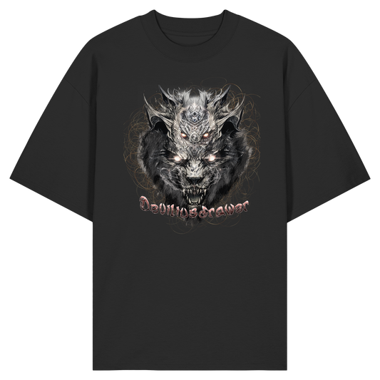 Deviliusdrawer Magical Beast Cat - Organic Oversize Shirt