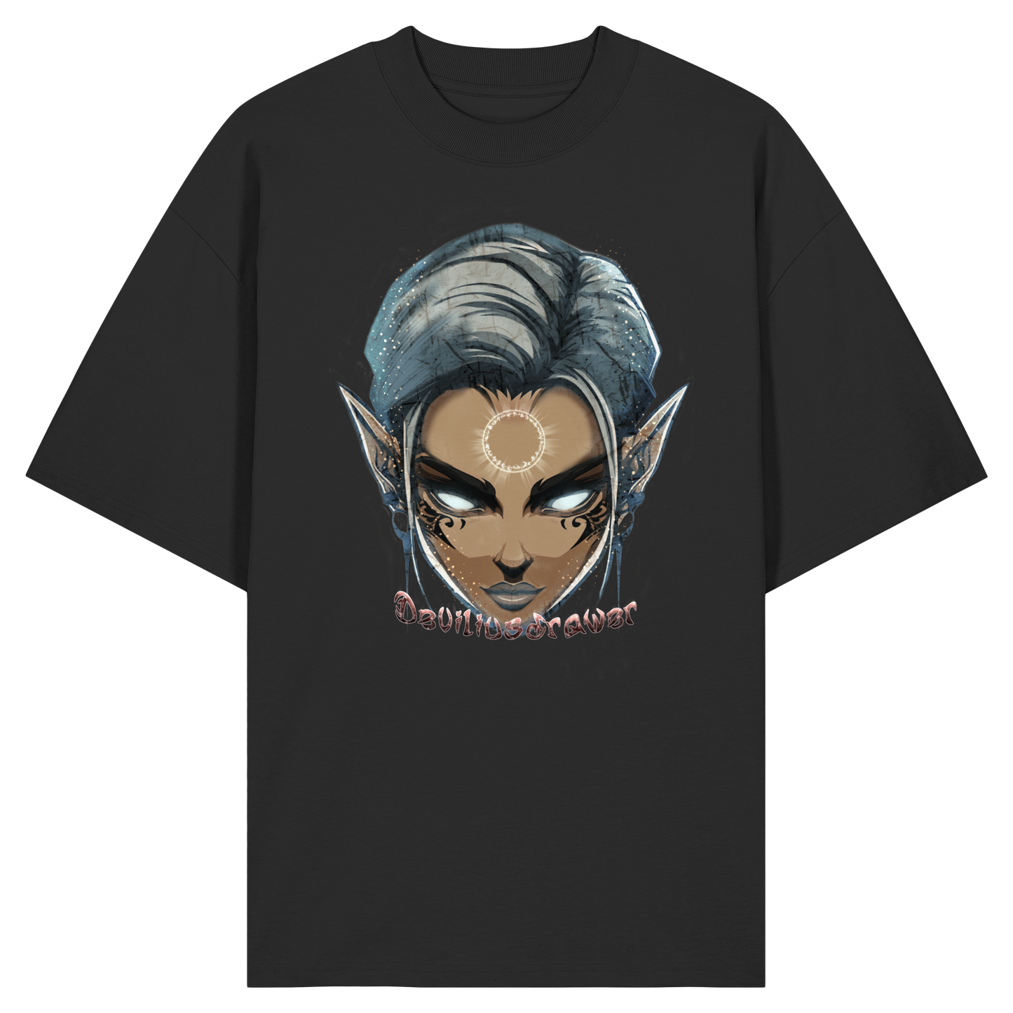 Deviliusdrawer Magician Elf - Organic Oversize Shirt