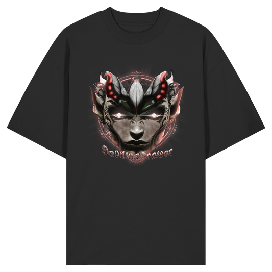 Deviliusdrawer Devils Elf - Organic Oversize Shirt