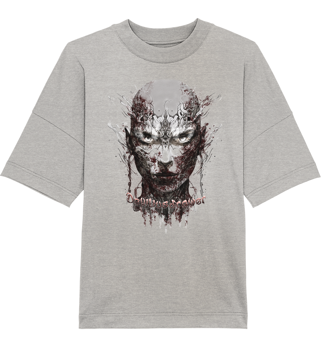 Deviliusdrawer Mechanic Girl - Organic Oversize Shirt