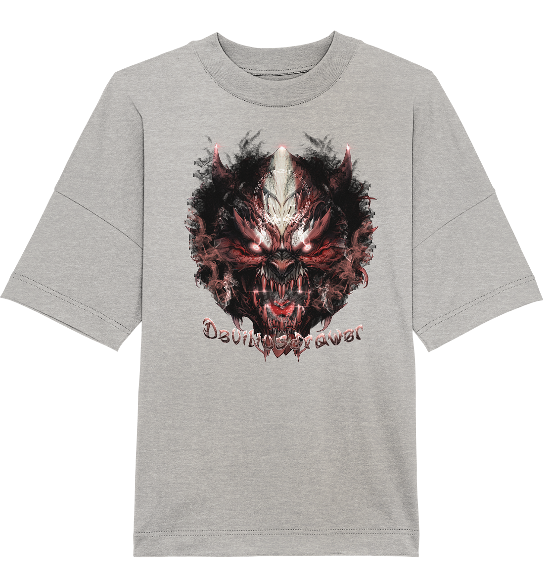 Deviliusdrawer Bloody Demon Vampire - Organic Oversize Shirt