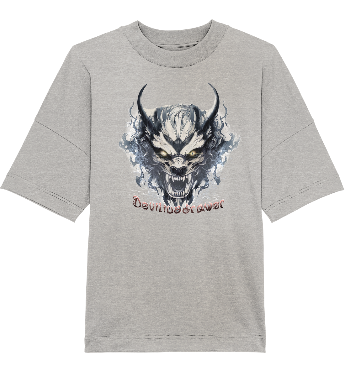Deviliusdrawer Water Demon - Organic Oversize Shirt